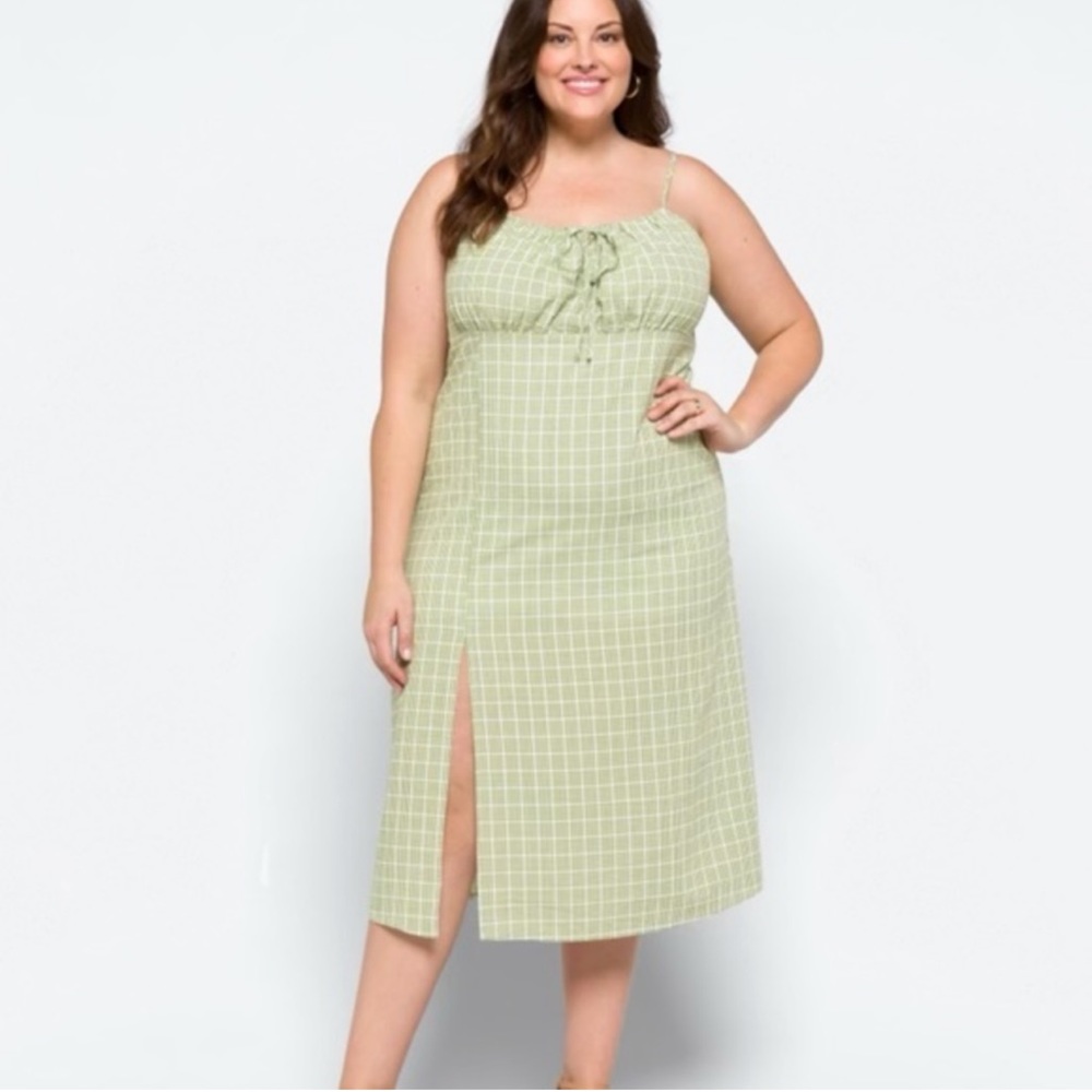 NWT Heatherly‎ Stitch Fix Plaid Dress, Size 3x